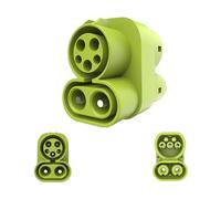 Adaptador CCS1 a CCS2 Cargador EV Adpater DC 1000V 250A y AC 32A EV Cargador Conector Tipo 1 a Tipo 2 Adaptador SAE j1772 a IEC62196