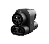 Adaptador CCS1 a CCS2 for Cargador EV de CC 1000 V 250 A y Conector for Cargador EV de Tipo 1 a Tipo 2 SAE j1772 a IEC62196(Army Green)
