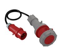 Adaptador CEE 32A 400V 5P enchufe a 63A 400V 5P acoplamiento Doktorvolt 2797