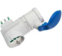 Adaptadores eléctricos industriales CEE 73010 220 V Paquete de 4 unidades