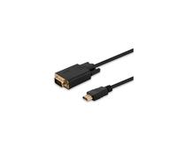 Adaptador CL-103 (HDMI M-D-Sub (VGA) M 1,8m color negro)