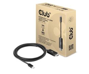 Adaptador - Club 3D - CAC-1187 - Mini DisplayPort a HDMI - 1,8m - 8K 60Hz