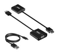 Adaptador Club3d Hdmi 1.4 A Vga (M / F), Activo Con Audio