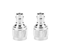 Adaptador coaxial de Conector RF Tipo N Adaptador Macho a BNC Hembra Convertidor de Prueba 2 Piezas