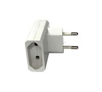 Adaptador codo 90º, conecta tuberías de 4mm a 4.8mm, ideal para sistemas de fontanería y aplicaciones de aire comprimido.