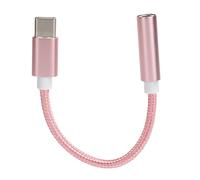 Adaptador compacto de aleación, calidad de sonido de alta fidelidad para tu viaje musical, amplia compatibilidad que garantiza una conectividad
