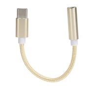 Adaptador compacto de aleación, calidad de sonido de alta fidelidad para tu viaje musical, amplia compatibilidad que garantiza una conectividad