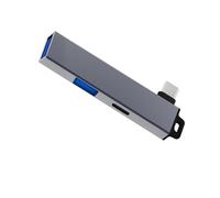 Adaptador compacto USB C tipo C a USB con puerto USB 2.0 y USB 3.0 para portátiles, tabletas, dispositivos Android de ventana