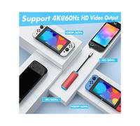 Adaptador Compatible de USB C A para 2/OLED/ para , Estación de Acoplamiento USB C con 4K@60Hz HD+USB 3.0+Puerto Tipo C B