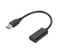 Adaptador compatible USB 3.0 a HDMI HD 1080P Convertidor USB a HDMI Cable adaptador externo de audio y vídeo Thunderbolt para portátil PC Ma