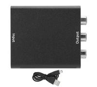 Adaptador compuesto AV a modulador RF Salida HDMI Compatible con reducción de escala 4K Construcción duradera Marco de metal, buena calidad, buena