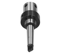 Adaptador Cónico Morse de Eje de Acero R8, Funda de Broca MT2-19,05 Mm con Refrigeración Interna para Taladro Magnético, Taladro de Banco, Torno