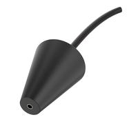 Adaptador cónico para fugas: construcción de material de caucho, peso de 180 g, tamaño de 30 x 17 x 2 cm, diseño duradero que no se deforma | Detector de fugas de motor, sellado de entrada de aire, tu