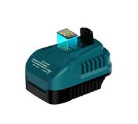 Adaptador Convertidor 2 en 1 para Batería de Iones de Litio para de 18 V y Cargador USB de 100 W con Pantalla LED.