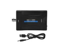 Adaptador Convertidor BNC a Hembra CVBS BNC Coaxial Salida 1080P Gancho HDCP CáMara de Seguridad Vigilancia DVR