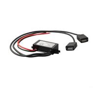 Adaptador convertidor de alimentación USB de 12 V, 24 V a 5 V, 3 A, cargador de coche CC CC con entrada de voltaje amplio y alta e conversión