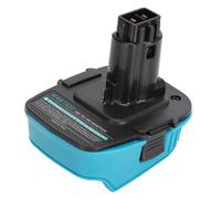 Adaptador convertidor de batería de litio, duradero y de larga vida útil para herramientas de 18V-20V con compatibilidad de baterías NiCad NiMh,