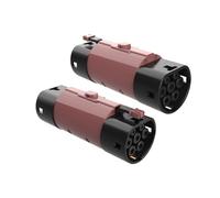Adaptador convertidor de Cargador EV a Tipo 2 (1 Unidad, 16 A, 32 A) for Carga EVSE (GB a IEC 62196, Tipo 2)(32A 1P 7KW)