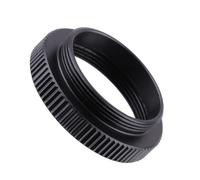 Adaptador convertidor de lente de montaje C de 5 mm y 10 mm, tubo de extensión para cámaras industriales de vigilancia, anillos de aluminio, kit de conversión de montaje en C