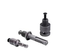 Adaptador convertidor de mandril de taladro for llave de impacto, atornillador eléctrico, martillo eléctrico, SDS-Plus, vaso hexagonal, hembra cuadrada, conversión de 1/2 a 3/8(Hex Shank)