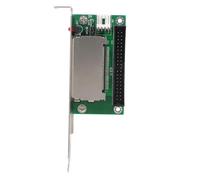 Adaptador convertidor de tarjeta CF Compact Flash de 40 pines a tarjeta IDE de 3,5" con soporte PCI trasero
