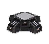 Adaptador Convertidor de Teclado Y Ratón KX para Switch/PS4/PS3, Adaptador de Controlador de Juego USB, Adaptador de Teclado Portátil Compatible con PS3 Slim/PS4 Pro/PS4 Slim