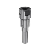Adaptador convertidor de varilla de extensión de broca de enrutador, portabrocas de extensión de pinza accesorios de máquina de grabado, fresadora de extensión, broca de enrutador, barra de extensión
