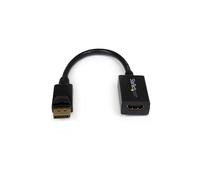 Adaptador / convertidor DisplayPort a HDMI - Convertidor de video DP a HDMI - M / F - 1920 x 1200 / 1080p - DP2HDMI2