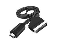 Adaptador convertidor HDMI a SCART con USB, 1080P exclusivo for HDTV DVD Sky Box STB, entrada HDMI for conversión de audio y vídeo con salida SCART