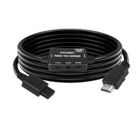Adaptador convertidor N64 Gamecube a HDMI, cable HDMI para N64/SNES/NGC/SFC, con conector de audio de 3.5 mm, compatible con escala de imagen 16:9/4:3, Plug and Play