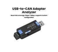 Adaptador Convertidor USB A CAN, Analizador de Bus CAN, Módulo de Comunicación, Compatible con el Protocolo CAN 2.0A, Probador Industrial