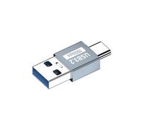 Adaptador convertidor USB C macho a USB 3.1 macho para una carga más rápida y velocidad de transmisión de datos de hasta 10 Gbps, USB C a concentrador USB