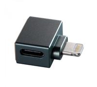 Adaptador ddHiFi Lightning Macho a USB Tipo C Hembra Aluminio Antinterferencias