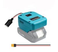 Adaptador de 18 V a 12 V para baterías Makita de 18 V (convertidor de voltaje), CC 12 V, 10 A, 120 W, convertidor de buck, para carros de golf, vehículos RC, iluminación de camiones y proyectos de