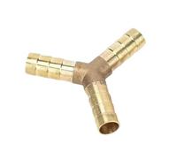 Adaptador de 2, 3 y 4 vías for tubería de agua Pagoda de latón, conector de reparación de plomería de latón, 1 pieza(Orange,14MM)