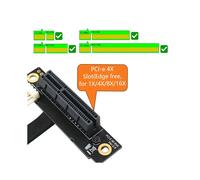 Adaptador de 270 Grados M.2 NGFF de Doble Clave AE A PCI-e 4 X Cable Convertido para Extensor de Probador PCI-e