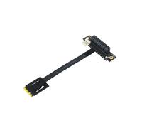 Adaptador de 270 Grados M.2 NGFF de Doble Clave AE A PCI-e 4 X Cable Convertido para Extensor de Probador PCI-e
