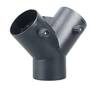 Adaptador de 3 vías para ventilación de aire caliente | Separador de aire | caliente ajustable, conector de pesado para manguera