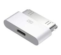 Adaptador de 30 pines a Lightning, certificado MFi. Conector de base de 8 pines hembra a 30 pines macho compatible con la sincronización de carga