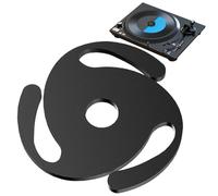 Adaptador de 45 rpm | Adaptador de registro sólido para hoja de conversión de 45 rpm - Inserciones 'adaptador de mandril de registro, del tocadiscos técnico estable ligero para el hogar