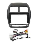 Adaptador De 9 Pulgadas para Marco De Coche Caja CANbus Radio Android Panel Montaje De Audio para Salpicadero para Mitsubishi para RVR para ASX 2019 KLAUER(Frame Cable Canbus)