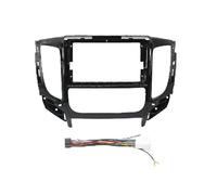 Adaptador De 9 Pulgadas para Marco De Coche Radio Android Panel De Audio para Mitsubishi para Triton L200 2015-2019 QAQMHVCVB(AT Frame Cable)