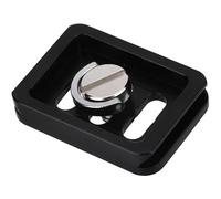 Adaptador de abrazadera de liberación rápida, mini placa de liberación rápida de aleación de aluminio portátil para montaje de cámara, equipo