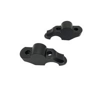 Adaptador de Abrazadera elevada para Manillar de Motocicleta, Montaje de Manillar para R Nine R9T 2014-2021 Estable(Negro)
