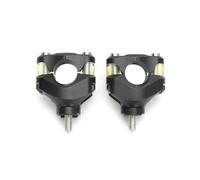 Adaptador de abrazaderas de montaje elevador Para 690 Duke 790 Adv 1190 ADV 1290 Super Adventure Motocicleta 28mm Elevadores De Manillar CNC Abrazadera Elevación Aluminio(Negro)