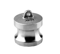 Adaptador de accesorio de bloqueo de leva de acero inoxidable 304 de 1/2 "3/10.2 cm 5.1 cm -10.2 cm de acero inoxidable 304 de desconexión rápida (tipo DP,304_5.1 cm)