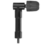 Adaptador de accesorio de taladro de ángulo recto, portabrocas de extensión de taladro de 90 grados, negro