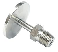 Adaptador de acoplador de conector KF/NW de vacío de acero inoxidable SUS316L, accesorios hembra/macho NPT de 1/8 pulgadas y 1/4 pulgadas(16 1/4inch NPT F)