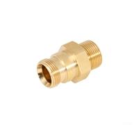 Adaptador de acoplador rápido de cobre para limpiadores de alta presión Karcher que garantiza una conexión fiable y una mínima pérdida de presión durante el funcionamiento (B)
