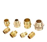 Adaptador de acoplamiento rápido for niple hexagonal de tubería de 1/8, 1/4, 3/8, 1/2, 3/4 y 1 Standard Pipe Thread. Casquillo reductor hexagonal.(3l4 to 3l4,10 PCS)